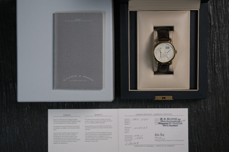 A. Lange & Söhne - Lange 1 Ref. 101.021