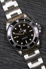 Rolex - Submariner "Two Liner / Box / Service Card / Unpolished" Ref. 14060M