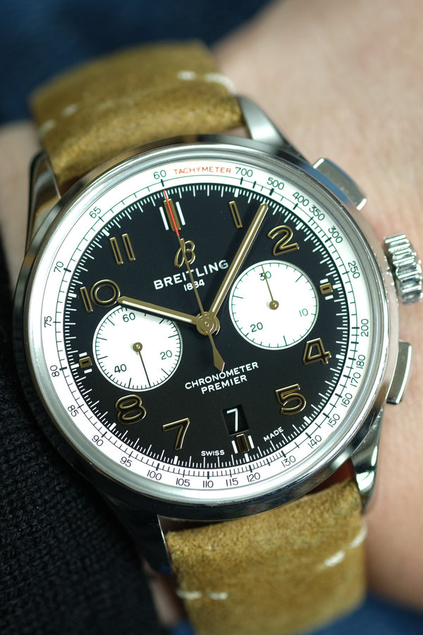 Breitling - Premier "Norton" B01 Ref. AB0118A21B1X2