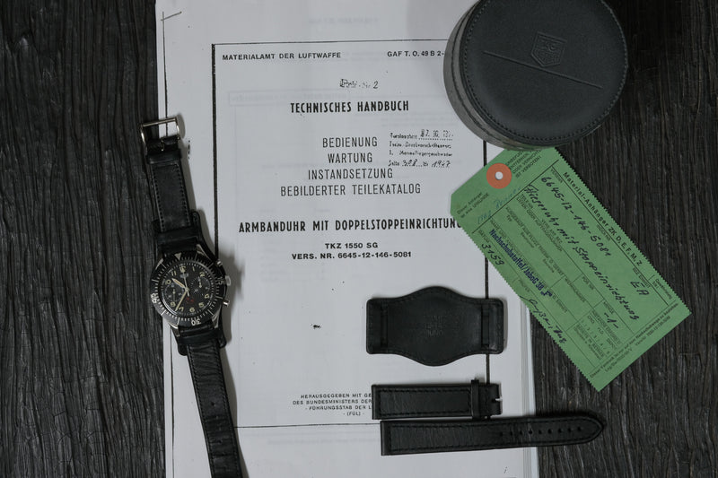 Heuer - Bundeswehr 3H Chrono Ref. 1550SG