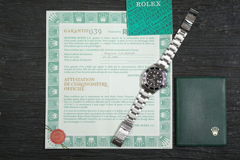 Rolex - Submariner Date Ref. 168000