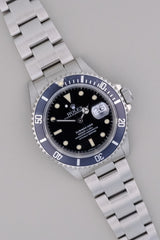 Rolex - Submariner Date "Full-Set/Patina/Fat Lugs" Ref. 16610