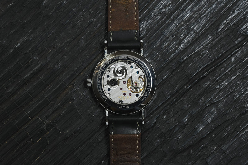 Nomos - Tangente Ltd. "120 Jahre Juwelier Roller"