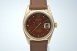 Rolex - Datejust Wood Dial "Mahogany" Ref. 16018