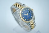 Rolex - Datejust Ref. 16233 "Blue Vignette Dial"