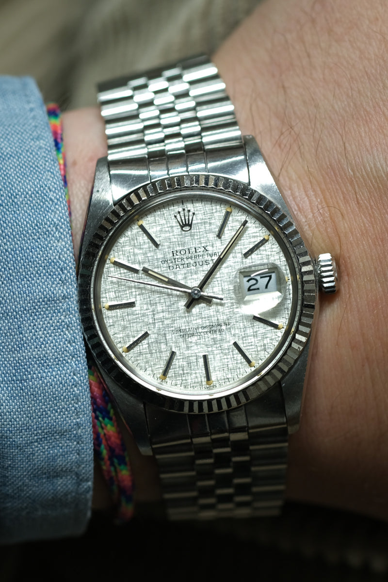 Rolex - Datejust Ref. 16014 "Linen Dial"