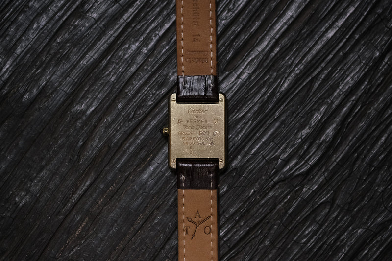 Cartier - Tank Vermeil Ref. 3 66001