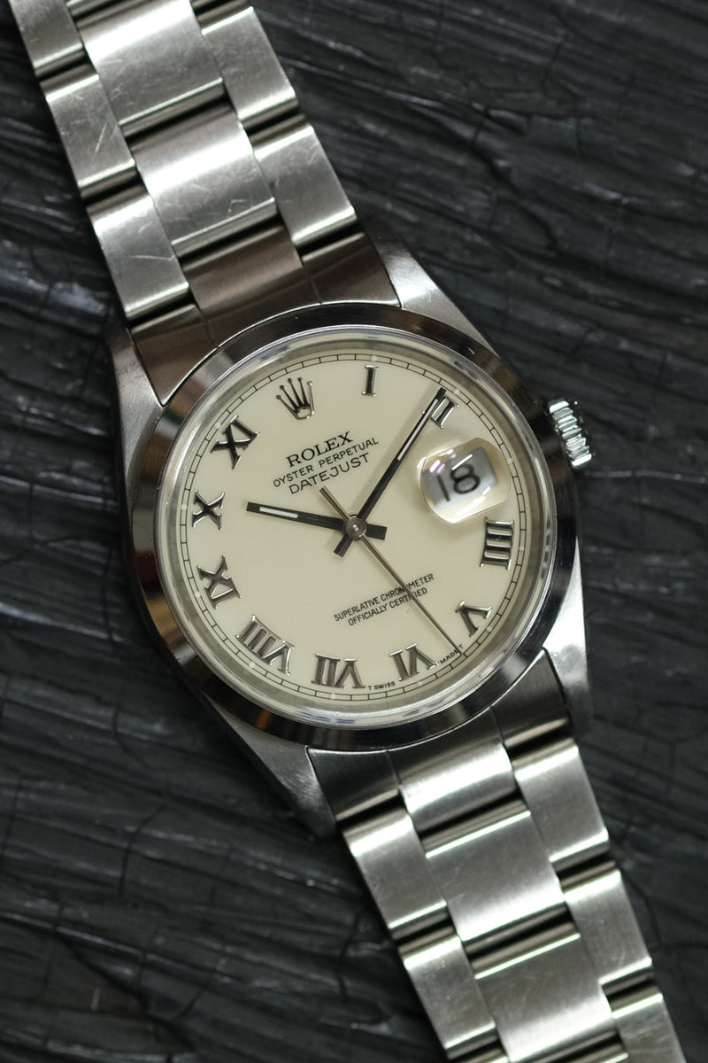 Rolex - Datejust Ref. 16200 "Ivory Dial"