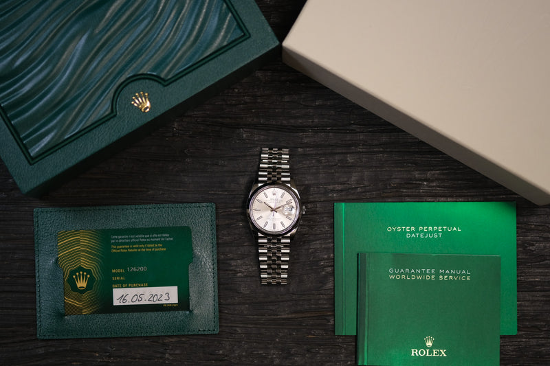 Rolex - Datejust Ref. 126200 "Full-Set"
