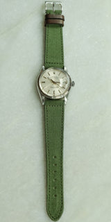 The M-65 - Green Textile Watch Strap