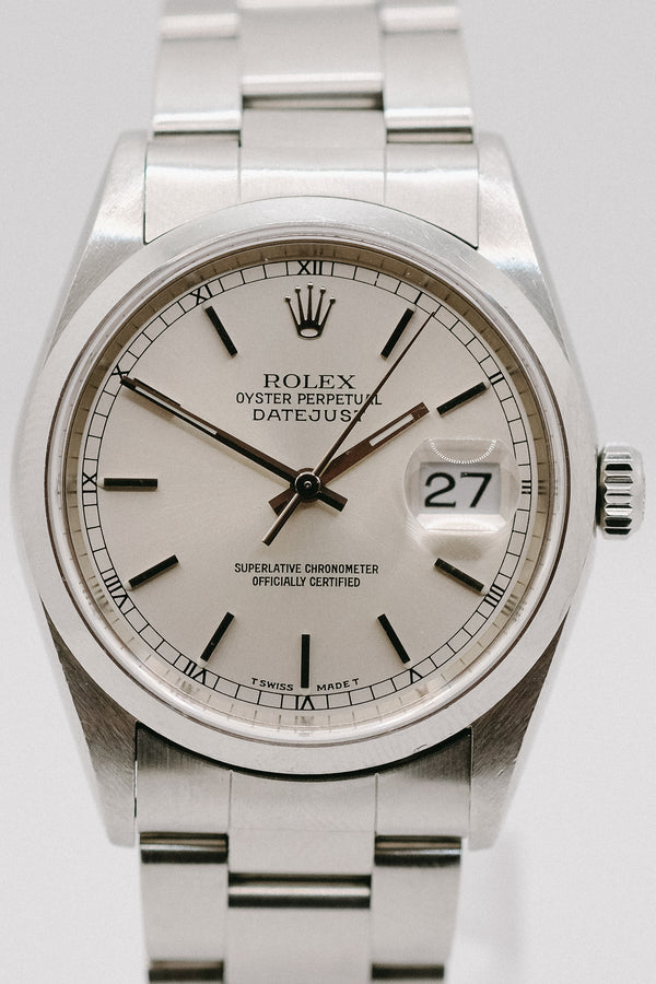 Rolex - Datejust Ref. 16200 "Silver Dial"