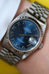 Rolex - Datejust Ref. 16234 "Blue Roman"