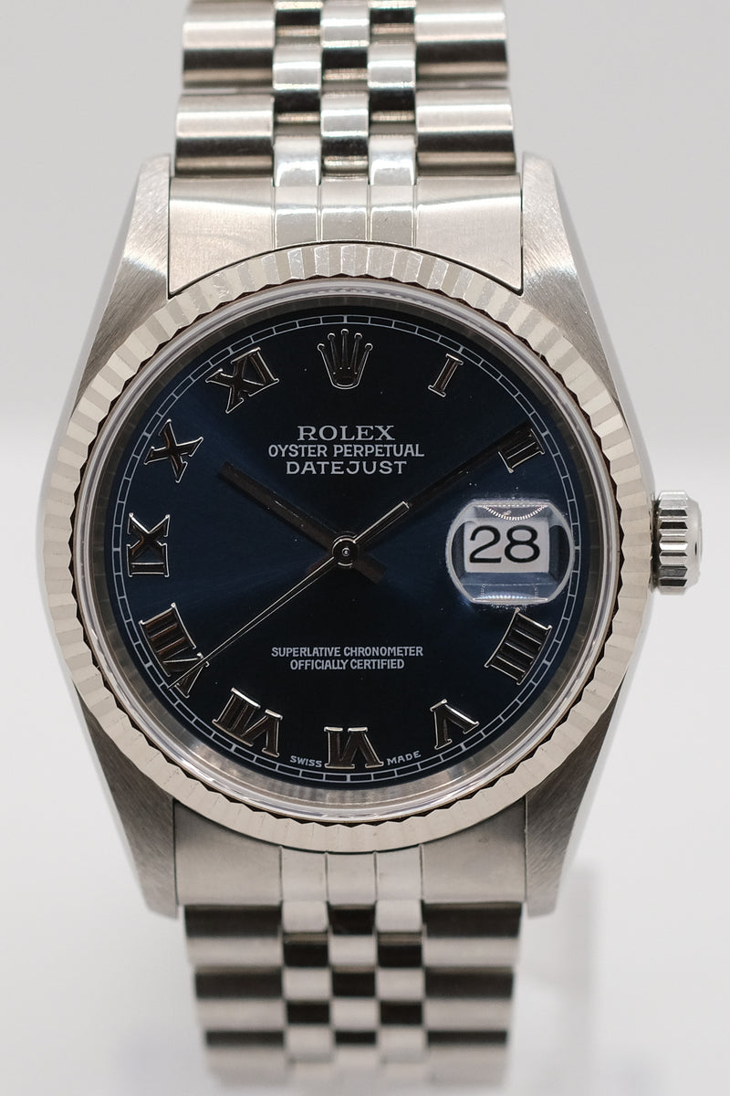 Rolex - Datejust Ref. 16234 "Blue Roman"