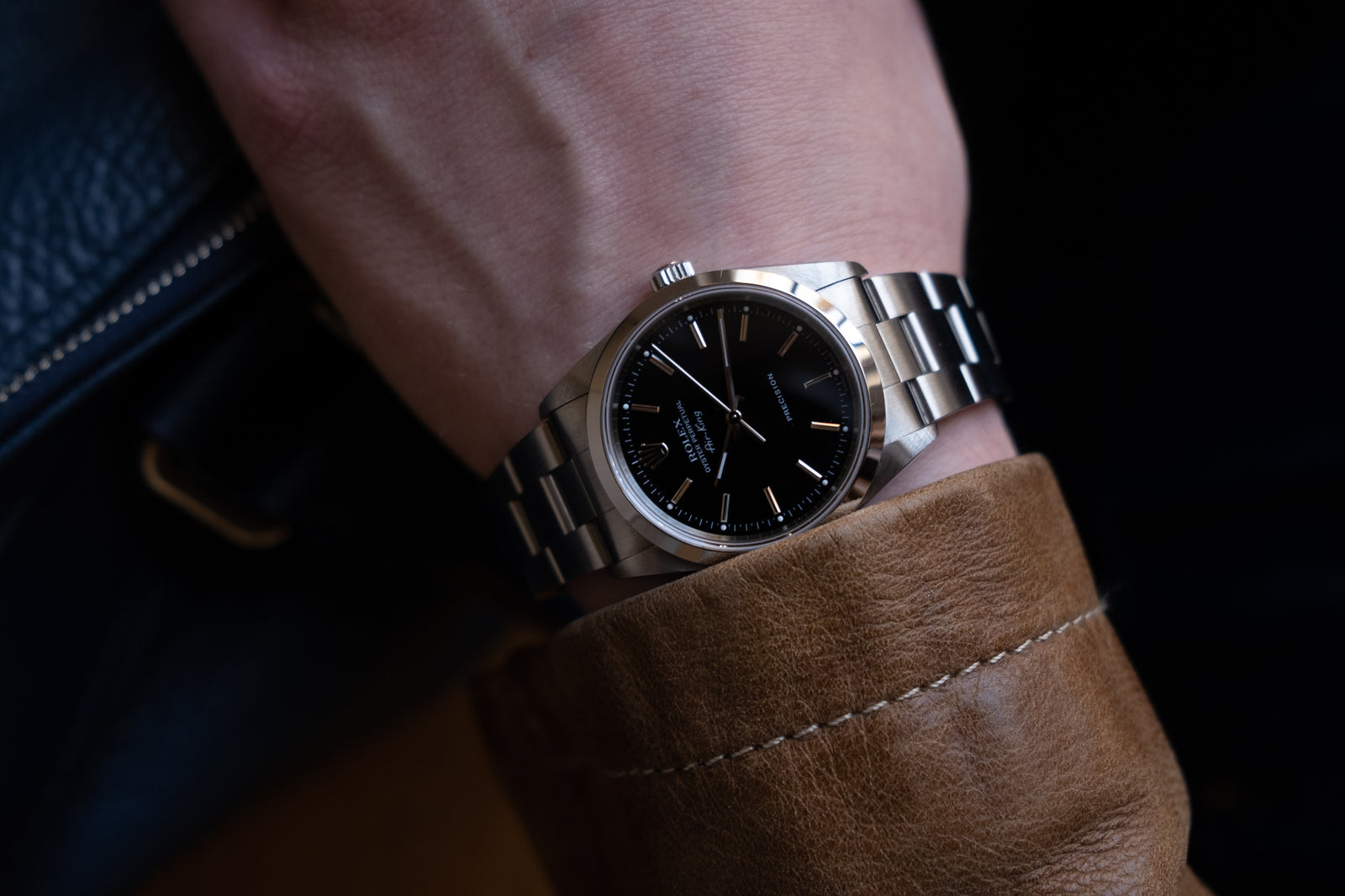 Rolex air king 14000 on wrist sale