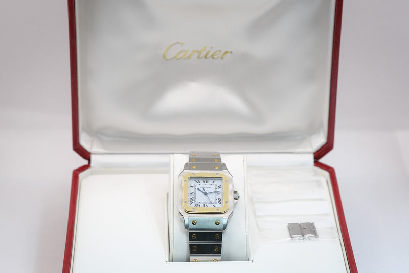 Cartier - Santos Stahl/Gold Ref. 2961