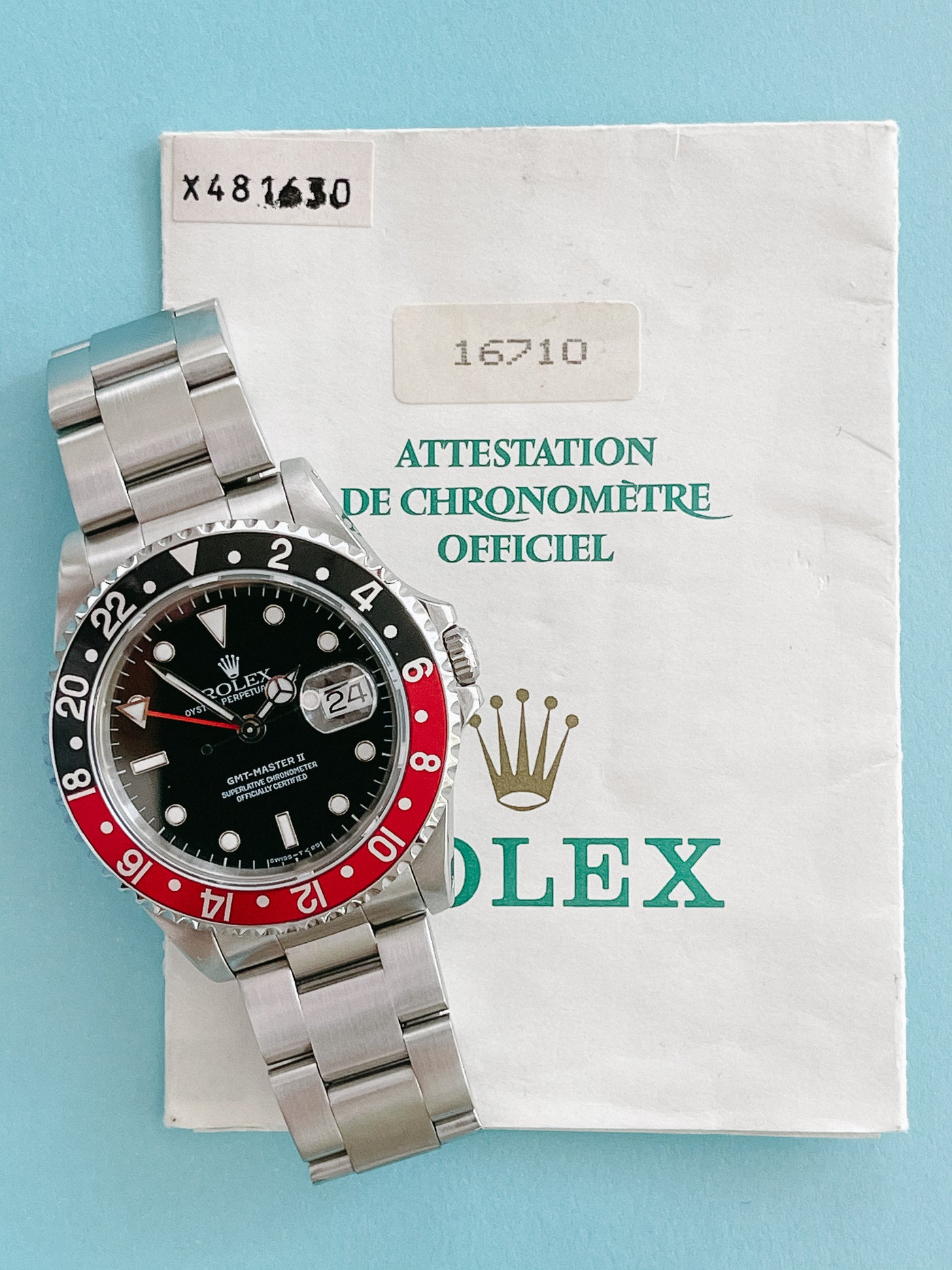 Rolex GMT-Master II 16710