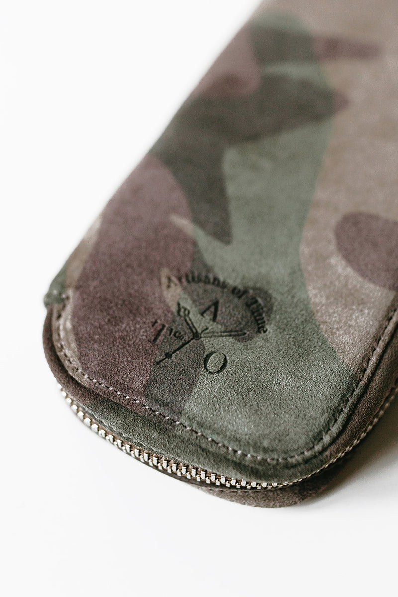 Leather Pouch "Camouflage"