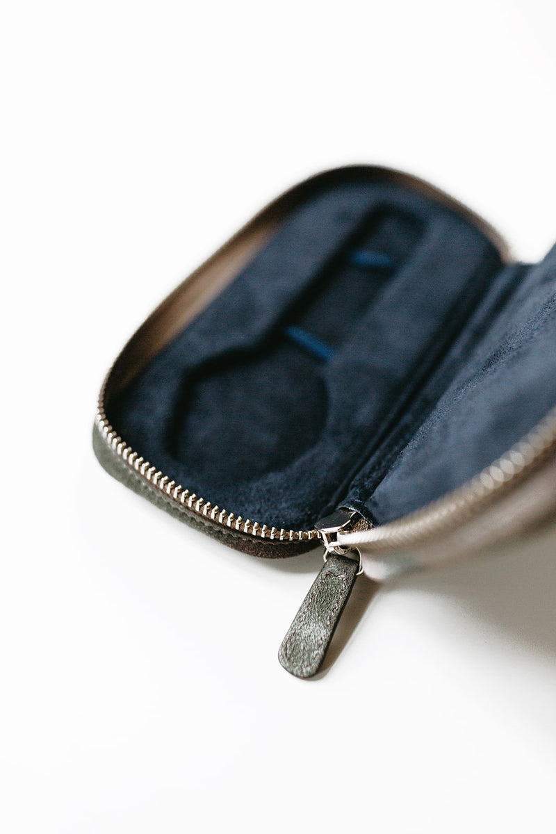 Leather Pouch "Camouflage"