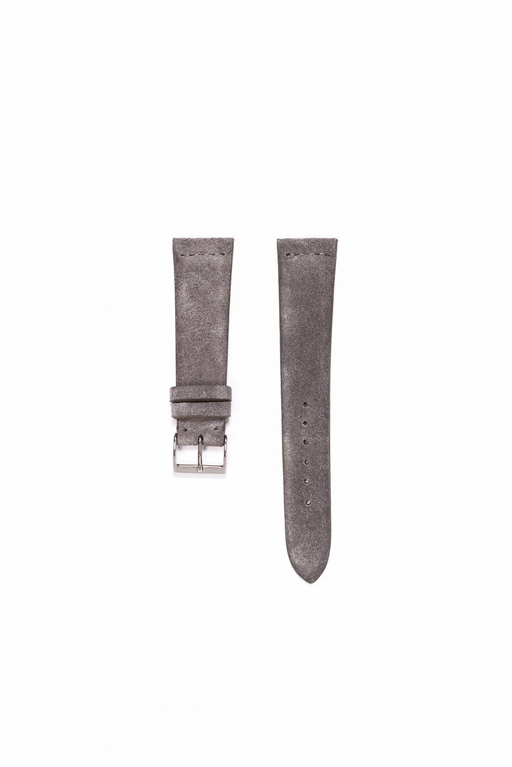 The Grey Gray Suede Watch Strap Artisans of Time