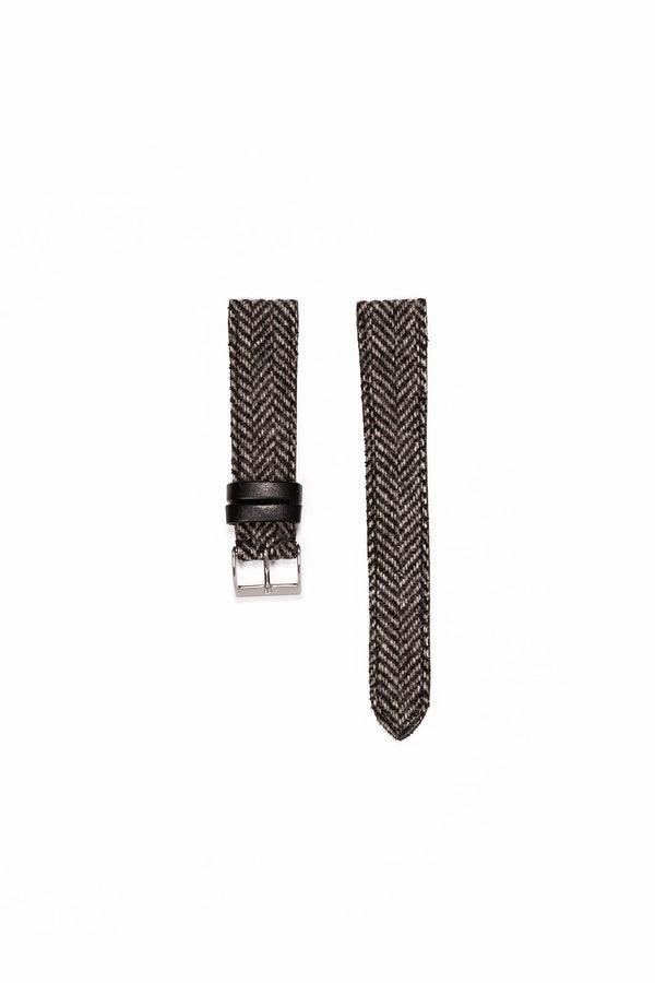 The Dandy - Black Cashmere Watch Strap