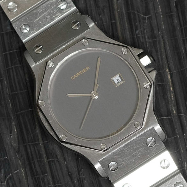 Cartier Santos Ronde Ocatagon Ref. 2965 Slate Artisans of Time